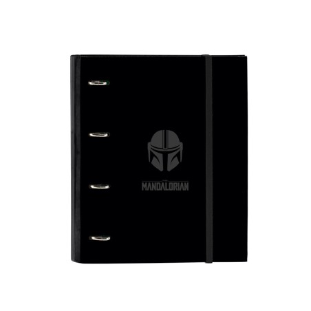 Carpeta con recambio safta din a4 tapa forrada 100 h 60 gr cuadro 5 mm the mandalorian teen 270x35x320