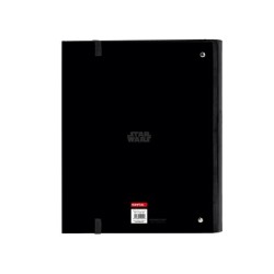 Carpeta con recambio safta din a4 tapa forrada 100 h 60 gr cuadro 5 mm the mandalorian teen 270x35x320