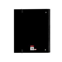 Carpeta con recambio safta din a4 tapa forrada 100 h 60 gr cuadro 5 mm marvel teen 270x35x320 mm