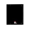 Carpeta con recambio safta din a4 tapa forrada 100 h 60 gr cuadro 5 mm marvel teen 270x35x320 mm