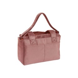 Bolso safta adaptable a carro bebe marsala 460x150x260 mm