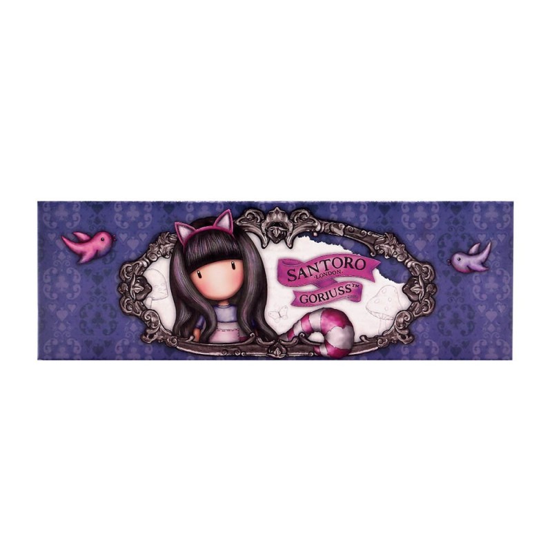 Bolso escolar safta santoro s gorjuss through the looking glass portatodo caja 202x70x40 mm