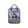 Bolso escolar safta santoro s gorjuss through the looking glass mochila grande 270x100x370 mm
