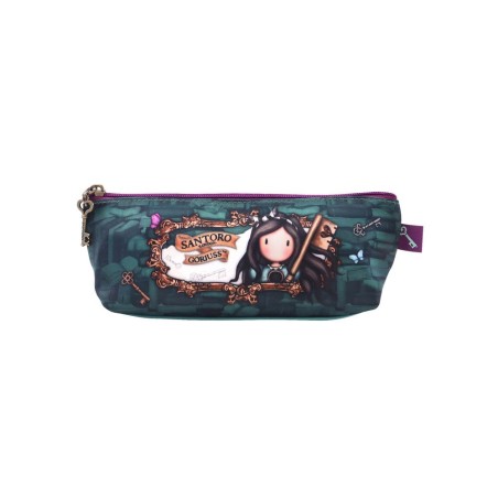 Bolso escolar safta santoro s gorjuss through the looking glass con accesorios 223x57x88 mm