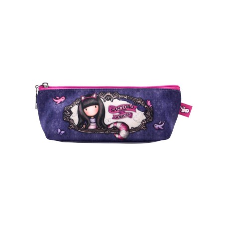 Bolso escolar safta santoro s gorjuss through the looking glass con accesorios 223x57x88 mm