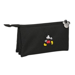 Bolso escolar safta portatodo mickey mouse premium triple 220x30x120 mm