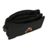 Bolso escolar safta portatodo mickey mouse premium triple 220x30x120 mm