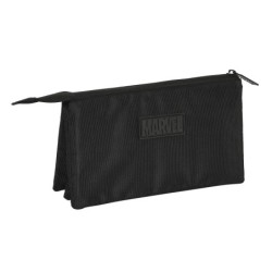 Bolso escolar safta portatodo capitan america teen triple 220x30x120 mm