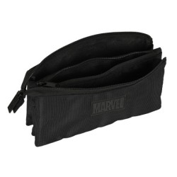 Bolso escolar safta portatodo capitan america teen triple 220x30x120 mm