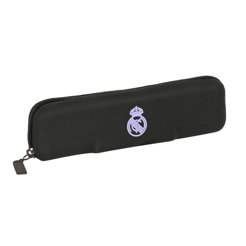 Bolso escolar portatodo safta real madrid 1 equipacion 22/23 estrecho silicona 200x20x55 mm