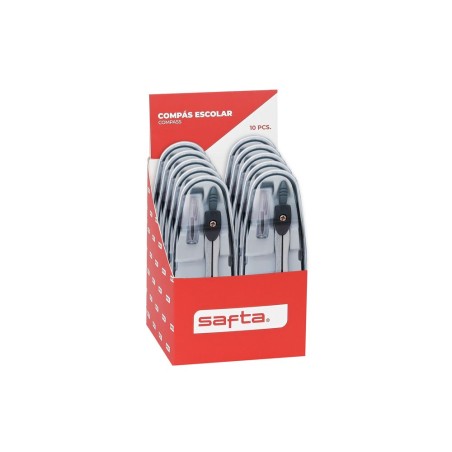 Compas escolar safta 105x100x140 mm