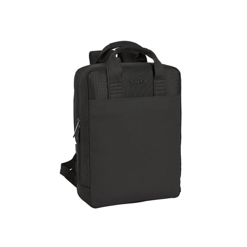 Cartera escolar safta business (black-blue-grey) mochila para portatil 13,3\usb 290x110x390 mm