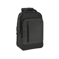 Cartera escolar safta business (black-blue-grey) mochila ordenador 15,6\ 290x150x440 mm