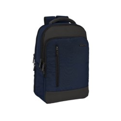 Cartera escolar safta business (black-blue-grey) mochila ordenador 15,6\ 290x150x440 mm