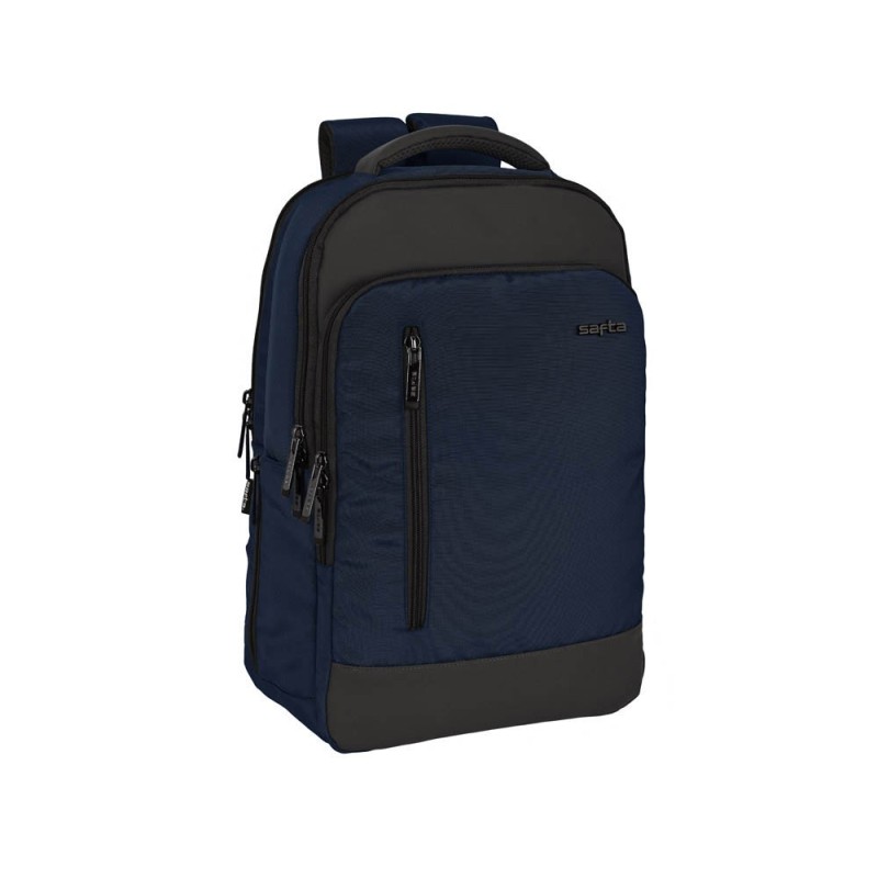 Cartera escolar safta business (black-blue-grey) mochila ordenador 15,6\ 290x150x440 mm