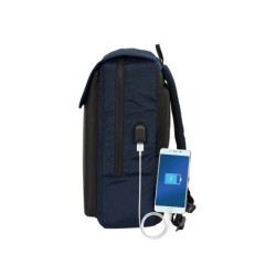 Cartera escolar safta business (black-blue-grey) mochila ordenador 13,3\ 290x120x390 mm