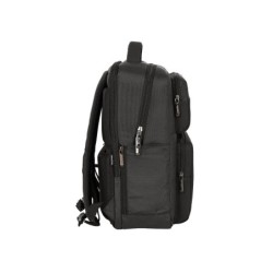 Cartera escolar safta business (black-blue-grey) mochila 2 bolsillos portatil 15,6\usb 310x130x440 mm
