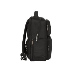Cartera escolar safta business (black-blue-grey) mochila 2 bolsillos portatil 15,6\usb 310x130x440 mm