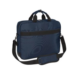 Cartera escolar safta business (black-blue-grey) maletin ordenador 15,6\ 410x90x330 mm