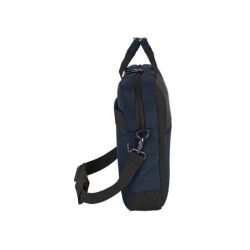 Cartera escolar safta business (black-blue-grey) maletin ordenador 15,6\ 410x90x330 mm