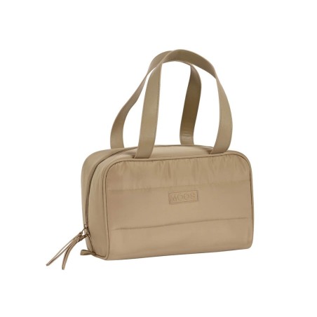 Cartera escolar safta moos capsula camel neceser rectangular 310x140x190 mm