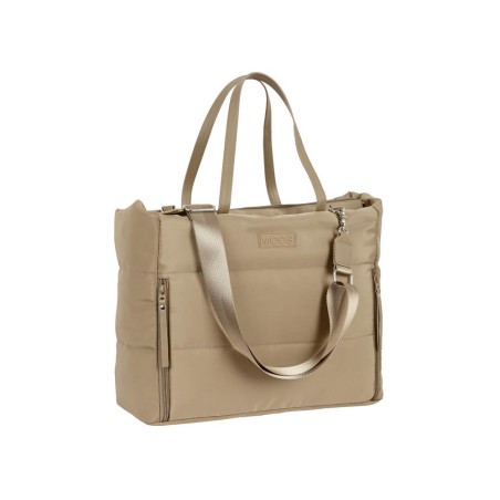 Cartera escolar safta moos capsula camel bolso con bolsillo para portatil 14,1\ 540x170x310 mm