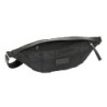 Cartera escolar safta moos capsula black riñonera adulto 410x70x155 mm