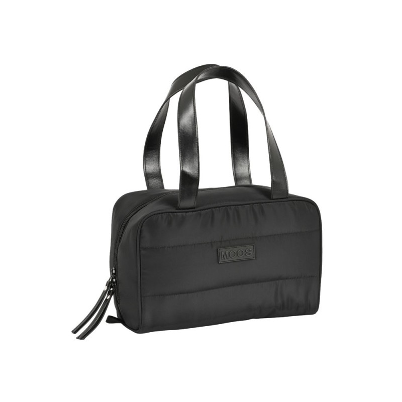 Cartera escolar safta moos capsula black neceser rectangular 310x140x190 mm