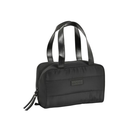 Cartera escolar safta moos capsula black neceser rectangular 310x140x190 mm