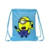 Cartera escolar safta minions static saco plano junior 260x10x340 mm