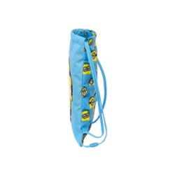 Cartera escolar safta minions static saco plano junior 260x10x340 mm