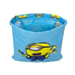 Cartera escolar safta minions static saco plano junior 260x10x340 mm