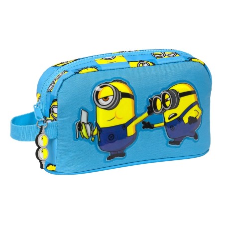 Cartera escolar safta minions minionstatic portadesayunos 215x65x120 mm