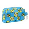 Cartera escolar safta minions minionstatic portadesayunos 215x65x120 mm