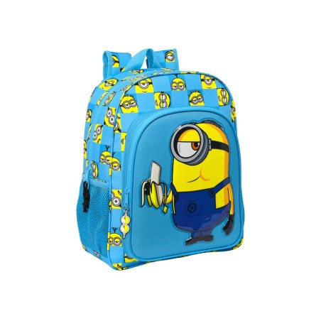Cartera escolar safta minions minionstatic mochila junior adaptable a carro 320x120x380 mm
