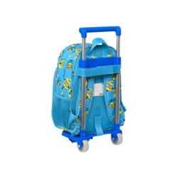 Cartera escolar safta con carro minions minionstatic 260x110x340 mm