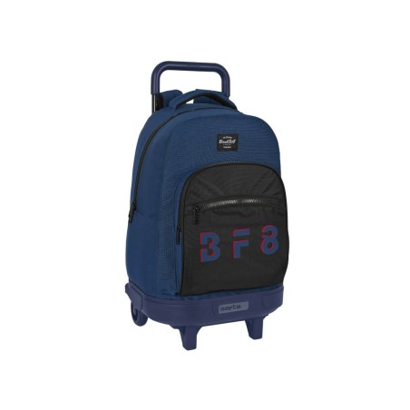 Cartera escolar safta con carro blackfit8 urban mochila grande con ruedas compact extraible 330x220x450 mm