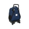 Cartera escolar safta con carro blackfit8 urban mochila grande con ruedas compact extraible 330x220x450 mm
