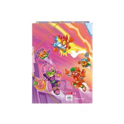 Carpeta carton folio gomas solapas superthings guardians of kazoom 260x25x335 mm
