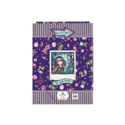 Carpeta carton folio gomas solapas safta gorjuss fairground 260x25x335 mm