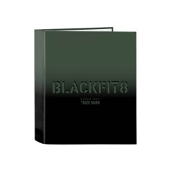 Carpeta carton folio 4 anillas safta lomo ancho blackfit8 gradiente 270x60x330 mm