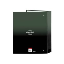 Carpeta carton folio 4 anillas safta lomo ancho blackfit8 gradiente 270x60x330 mm