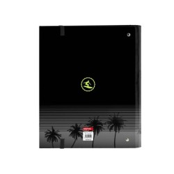 Carpeta 4 anillas safta a4 con recambio 100 hojas surf 270x35x320 mm