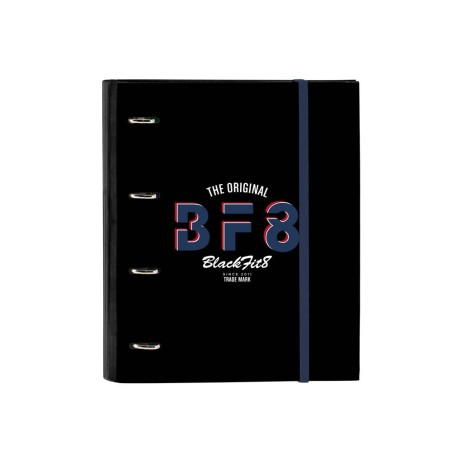 Carpeta 4 anillas safta a4 con recambio 100 hojas blackfit8 urban 270x35x320 mm