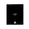 Carpeta 4 anillas safta a4 con recambio 100 hojas blackfit8 urban 270x35x320 mm