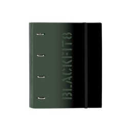 Carpeta 4 anillas safta a4 con recambio 100 hojas blackfit8 gradiente 270x35x320 mm
