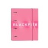 Carpeta 4 anillas safta a4 con recambio 100 hojas blackfit8 glow up 270x35x320 mm