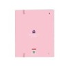 Carpeta 4 anillas safta a4 con recambio 100 hojas benetton vichy 270x35x320 mm