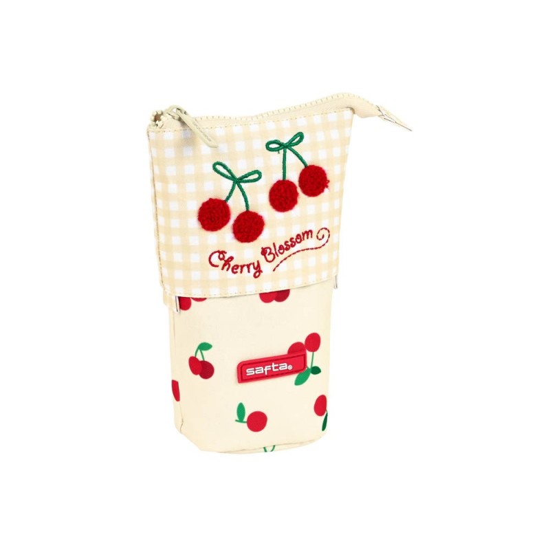 Bolso escolar safta portatodo safta cherry cubilete 80x60x190 mm