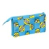 Bolso escolar safta portatodo minions minionstatic triple 220x30x120 mm